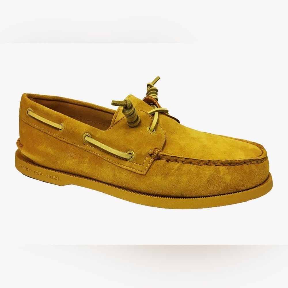 Sperry Men's Mustard Loafers. Leather Upper